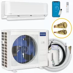 Mrcool DIY® 5th Gen E Star 12,000 BTU Single Zone Mini Split Complete System With 25ft. Line Set 115V