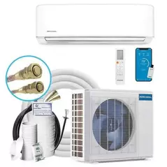 Mrcool DIY 4th Gen 12K BTU-1 Ton-22 SEER-Ductless Mini-Split Heat Pump Complete System