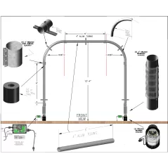 Kelly Systems Inc. KEL2020 "Complete" DIY Pneumatic Tube System