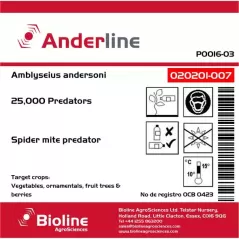 Anderline With Bran-Vermiculite 25000 in 1l Tube