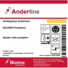 Anderline with Bran-Vermiculite 50000 in 1l Tube