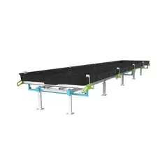 BOTANICARE SLIDE BENCH: 4FT WIDE x 10.5FT LONG x 30IN HIGH