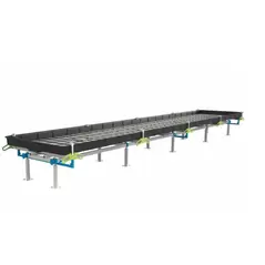 BOTANICARE SLIDE BENCH: 4FT WIDE x 100.5FT LONG x 20IN HIGH
