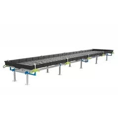 BOTANICARE SLIDE BENCH: 4FT WIDE x 100.5FT LONG x 12IN HIGH