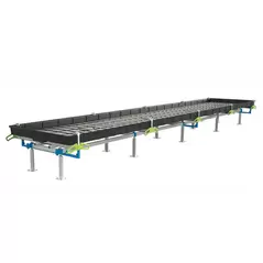 BOTANICARE SLIDE BENCH: 4FT WIDE x 30.5FT LONG x 20IN HIGH