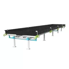 BOTANICARE SLIDE BENCH: 4FT WIDE x 23.5FT LONG x 12IN HIGH