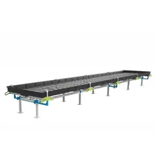 BOTANICARE SLIDE BENCH: 4FT WIDE x 9.5FT LONG x 20IN HIGH