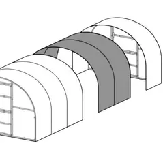 6.6' Extensions For Greenhouses