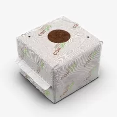 Coirgro 4-Inch Coco Coir Cube