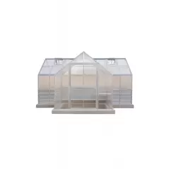A-Frame Modular Greenhouse - Pop-Out-8' x 16' w/ 4'