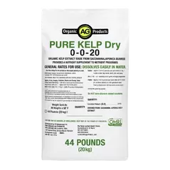Pure Kelp Dry 0-0-20 - 44lb Bag