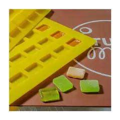 Truffly Made Silicone Truffle Mold, Square, 54 Cavities