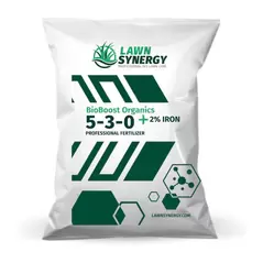 Organic Lawn Fertilizer 5-3-0 BioBoost with 2% Iron