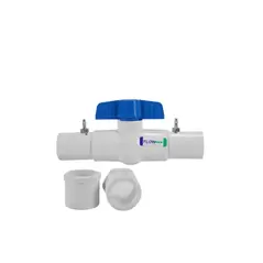 Coupling Connection with Ball Valve