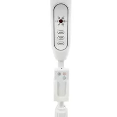 Supreme Oscillating Stand Pedestal Fan 16" with Remote (White) - Hurricane®