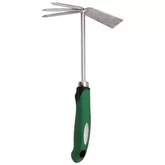 Shrub Rake Hoe Fork Combo 12-Inch
