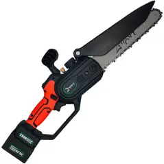 Cordless Chainsaw - 8-Inch, 25-Volt Battery