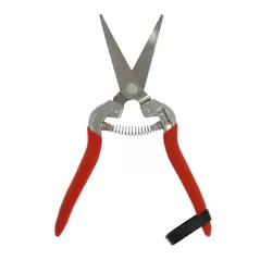 Harvest-Bunch Cutter, Curved Stainless Steel Serrated Blade