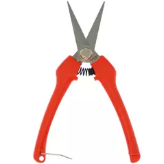 Euro Style Harvest Shear - Straight Stainless Steel Blade