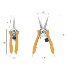 Micro - Trimmer Shear With Long Twin Blades