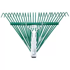 Leaf Rake with Deluxe Spring, 24-Tine, Rake Head Only