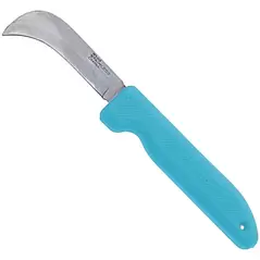 Blue Straight 3-Inch Blade Harvest Landscape Knife