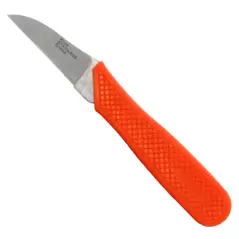 2-inch Blade Knife With Orange Plastic Handle