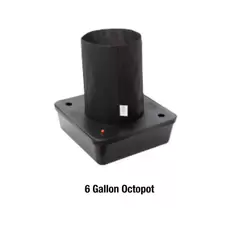 Octopot Hybrid Grow Systems - 6 Gallon Octopot (Case of 10 Units)