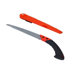 Straight Pruning Saw with Sheath 13-Inch