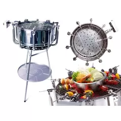 Uncle Roast Automatic Rotisserie BBQ Grill