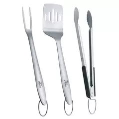 3-Piece Barbeque Grill Tool Set