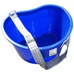 Picking Pail Bucket With Strap - 22-Quart-Blue
