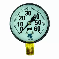 Dry Air Pressure Gauge - 60 PSI