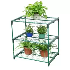 3-Tier Greenhouse Plant Growing Rack