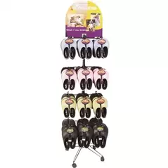 Sloggers Footwear Display Rack Black Empty