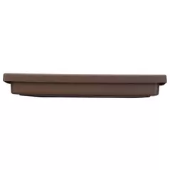 HC 15.5" Accent Planter Saucer Chocolate Akro Mils