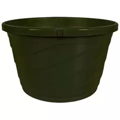 HC 12" Euro Hanging Basket Planter Green