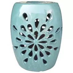 MCarr 19" Tall Starburst Stool Ultra Marine