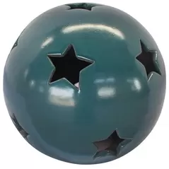 MCarr 10" Sphere W/Stars Peacock