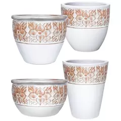 MCarr 26pc Dogwood Planter Pallet Scrape White