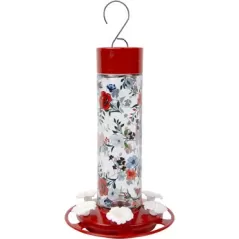 Natures Way 20oz Decorative Hummingbird Feeder Vintage Blossom