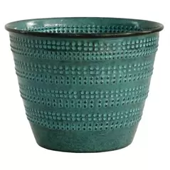 Robert Allen 6" Cobblestone Planter Seafoam