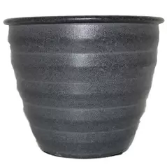 Robert Allen 8" Woodsdale Planter Charcoal