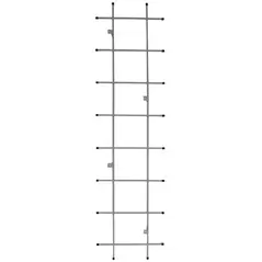 AGW UrbanGarden Medium Wall Mount Trellis Slate