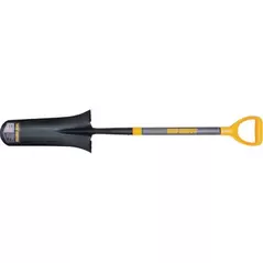 Ames True Temper D-Grip Wood Handle 16" Drain Spade