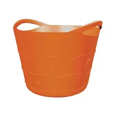 Tufftote 7gal Flexible Bucket Pumpkin