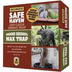 Gonzo Safe Haven Live Catch Trap Ground Squirrel