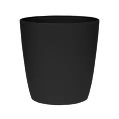 HC 16" Aria Round Planter Black