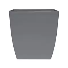 HC 6" Aria Square Planter Warm Grey