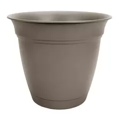HC 6" Eclipse Round Planter Cappuccino